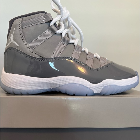 grey retro jordan 11